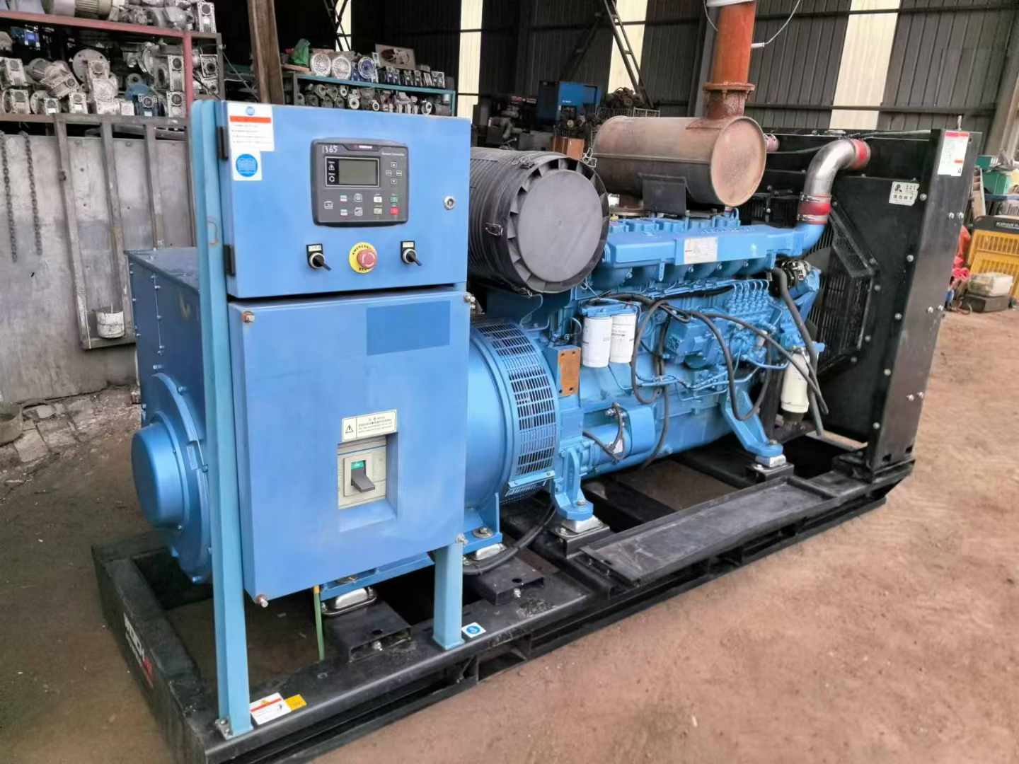 潍坊500kW 柴油发电机组可带动设备功率的计算公式是什么？